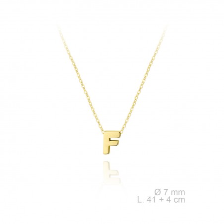 Gargantilla de Plata de Ley | F