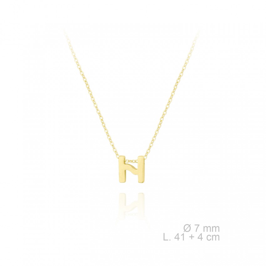 Gargantilla de Plata de Ley | H