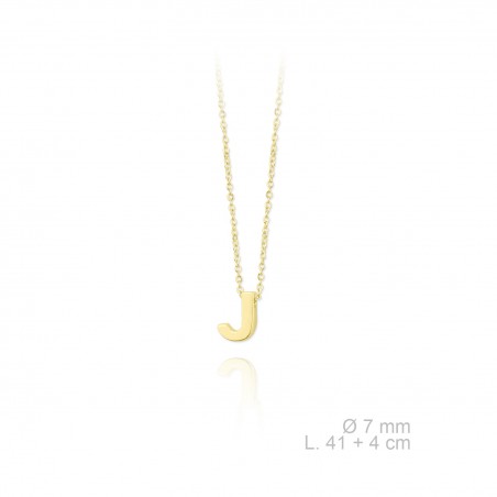 Gargantilla de Plata de Ley | J