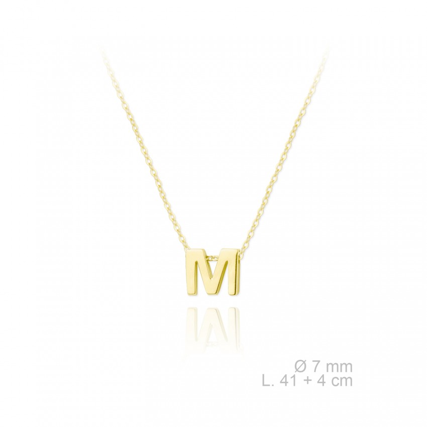 Gargantilla de Plata de Ley | M