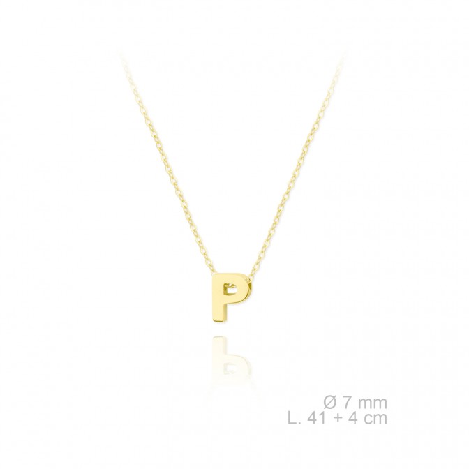 Gargantilla de Plata de Ley | P