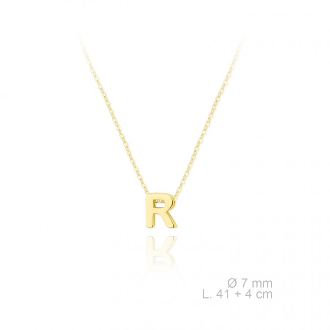 Gargantilla de Plata de Ley | R