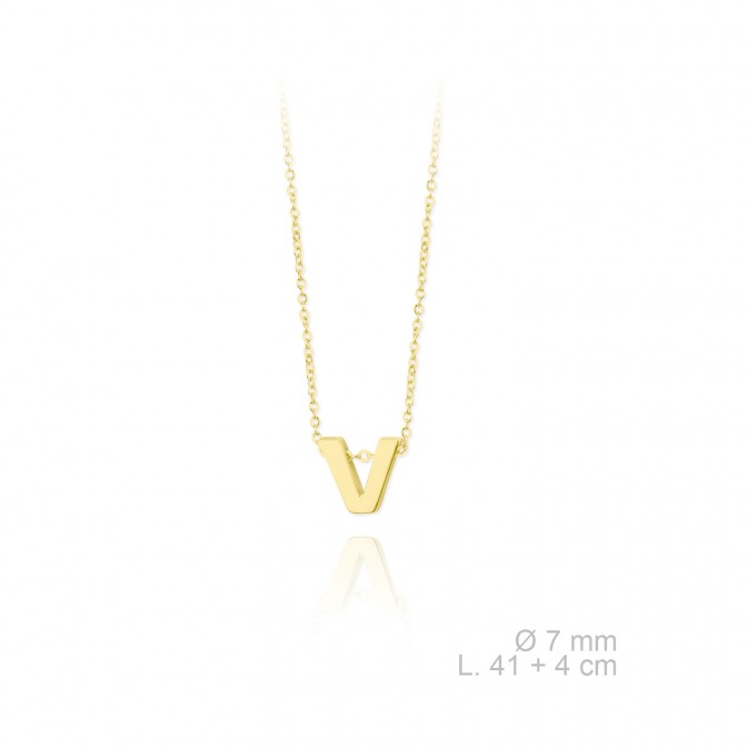 Gargantilla de Plata de Ley | V