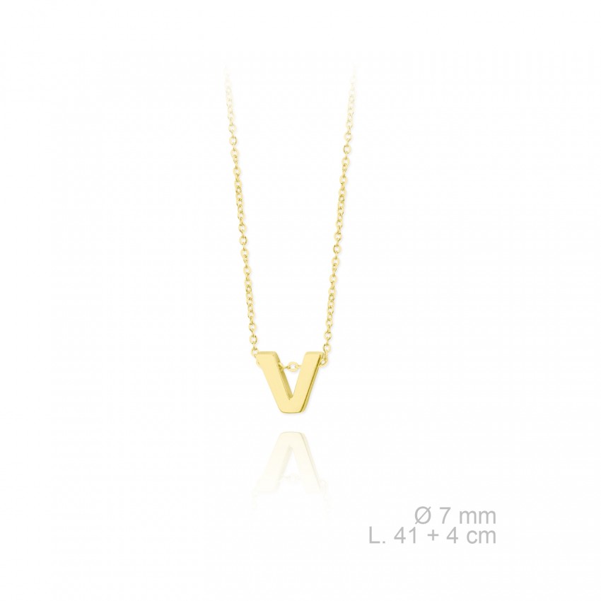 Gargantilla de Plata de Ley | V