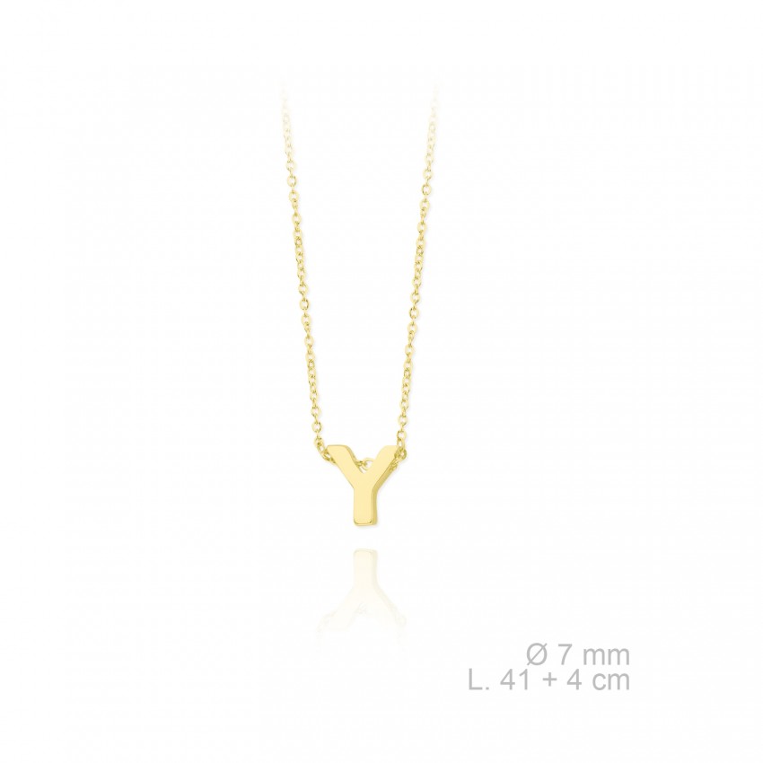 Gargantilla de Plata de Ley | Y