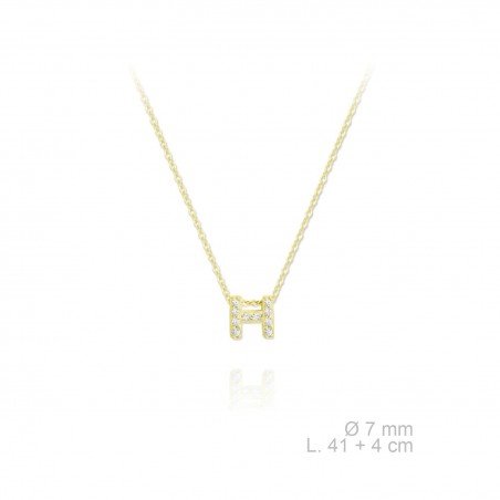 Gargantilla de Plata de Ley | H