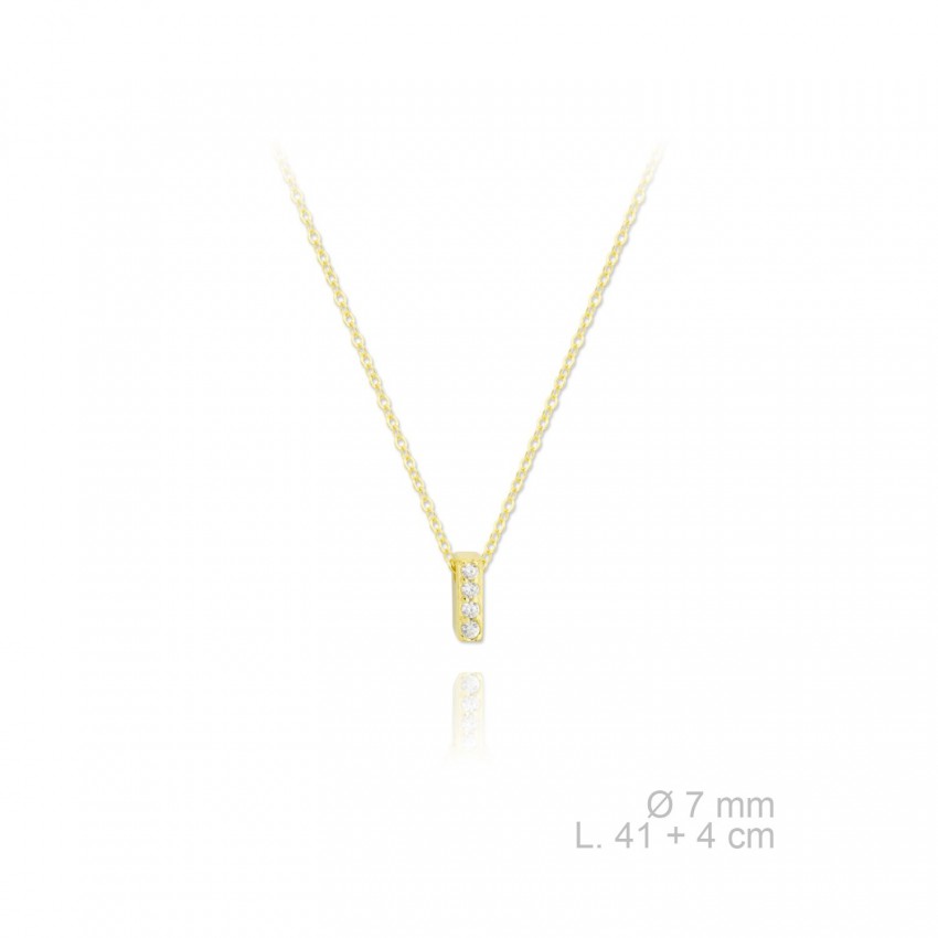 Gargantilla de Plata de Ley | I