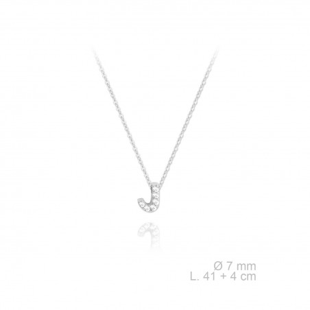 Gargantilla de Plata de Ley | J