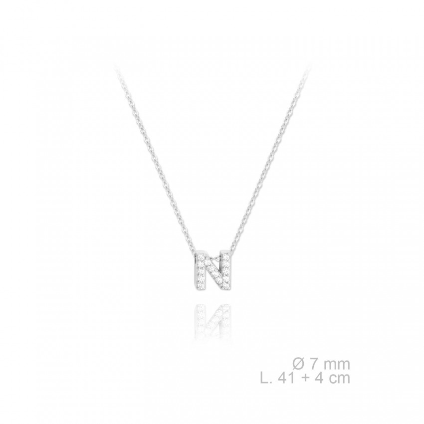 Gargantilla de Plata de Ley | N