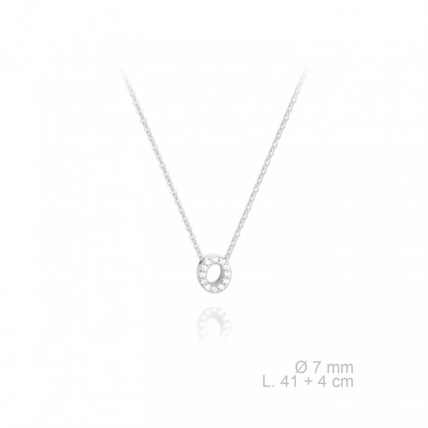 Gargantilla de Plata de Ley | O