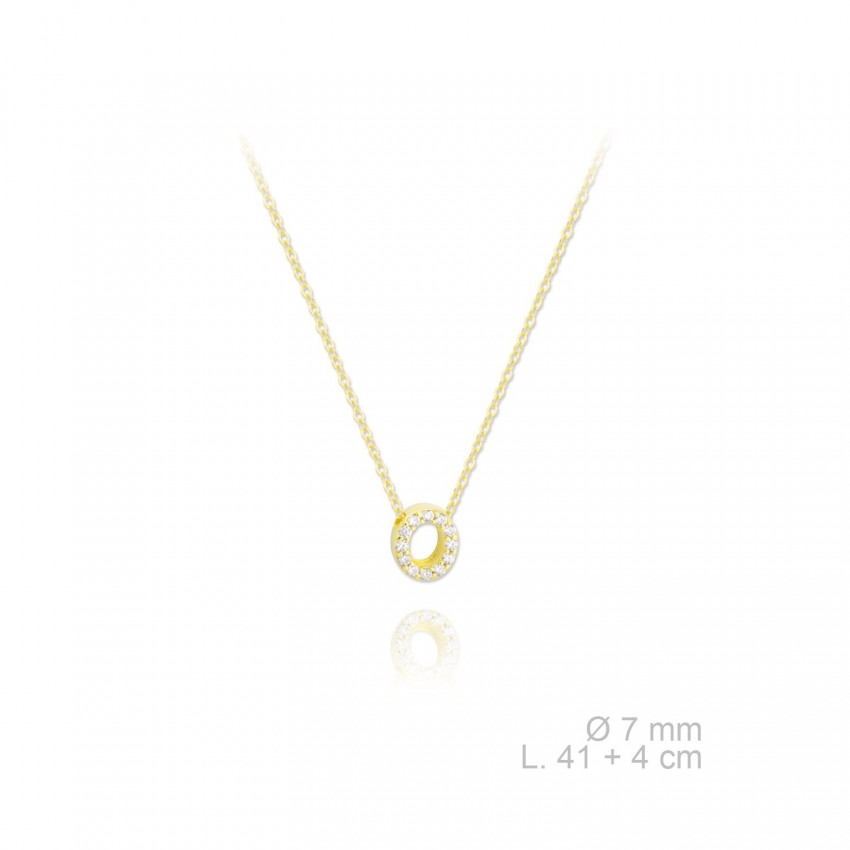 Gargantilla de Plata de Ley | O