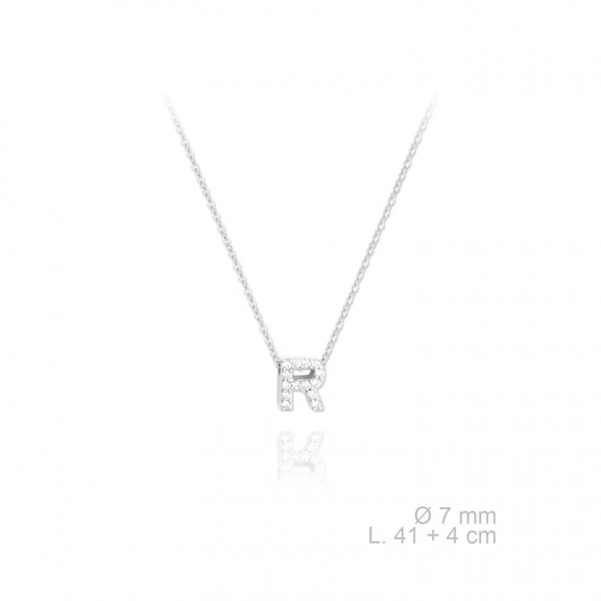 Gargantilla de Plata de Ley | R