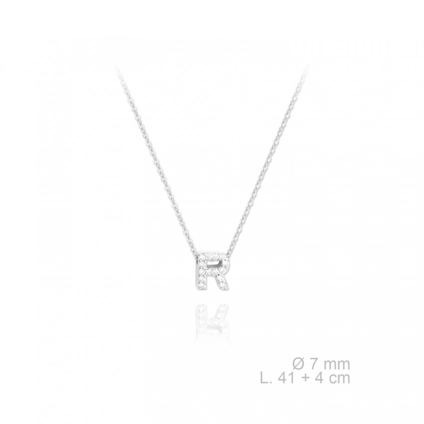 Gargantilla de Plata de Ley | R