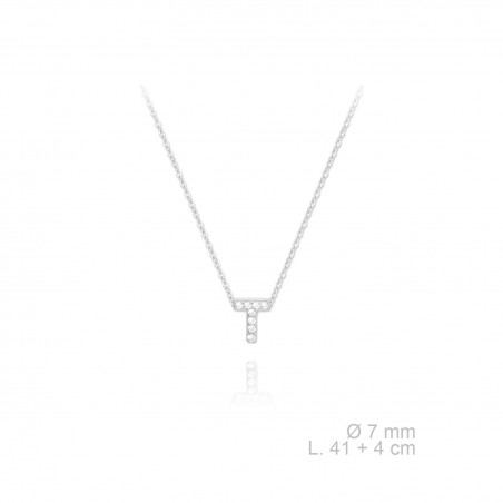 Gargantilla de Plata de Ley | T