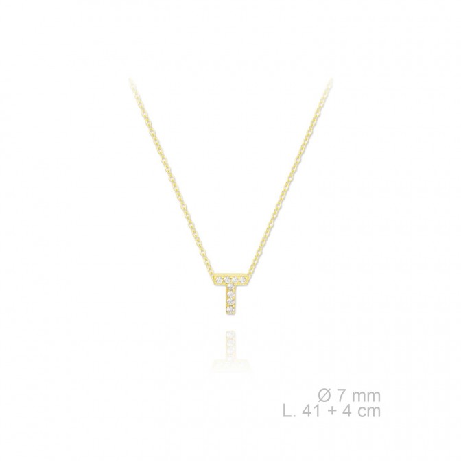 Gargantilla de Plata de Ley | T