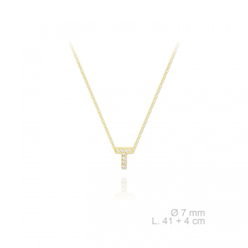 Gargantilla de Plata de Ley | T