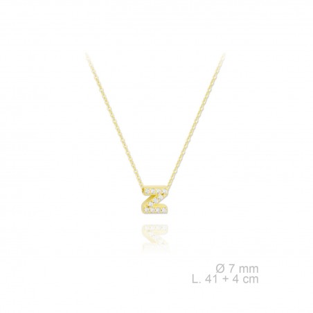 Gargantilla de Plata de Ley | Z