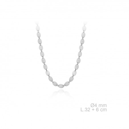 Gargantilla de Plata de Ley 