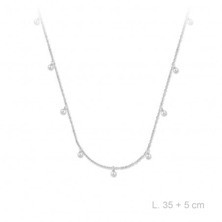 Gargantilla de Plata de Ley