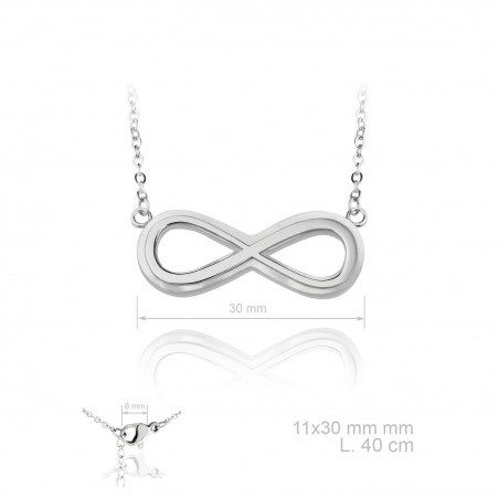 Gargantilla de Plata de Ley y nácar