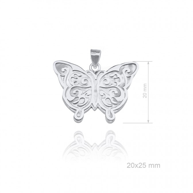 Colgante de Plata de Ley y nácar