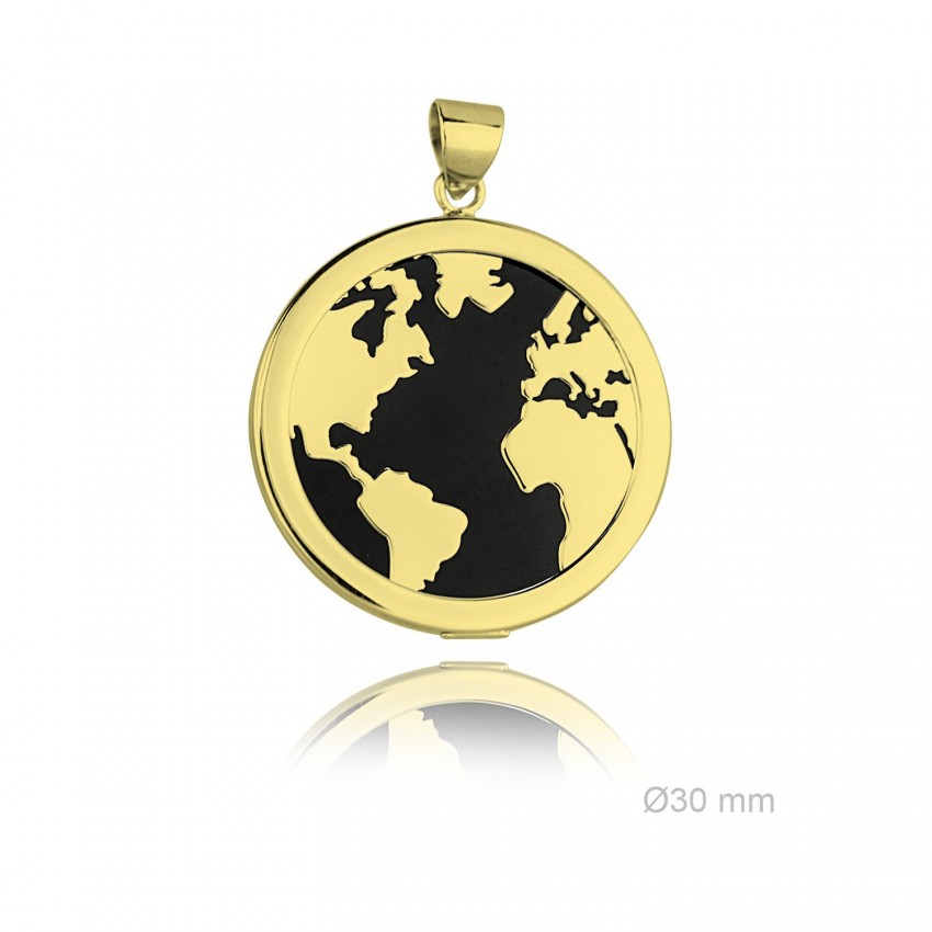 Colgante de Plata de Ley y nácar