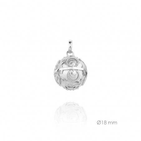 Llamador de Ángel de Plata de Ley