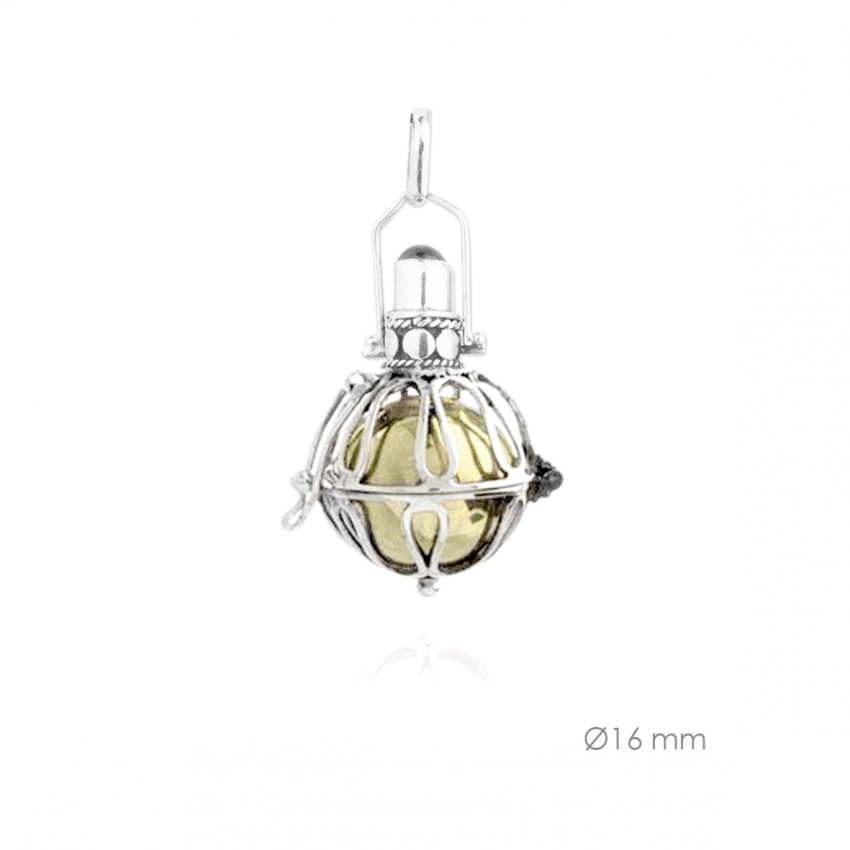 Llamador de Ángel de Plata de Ley