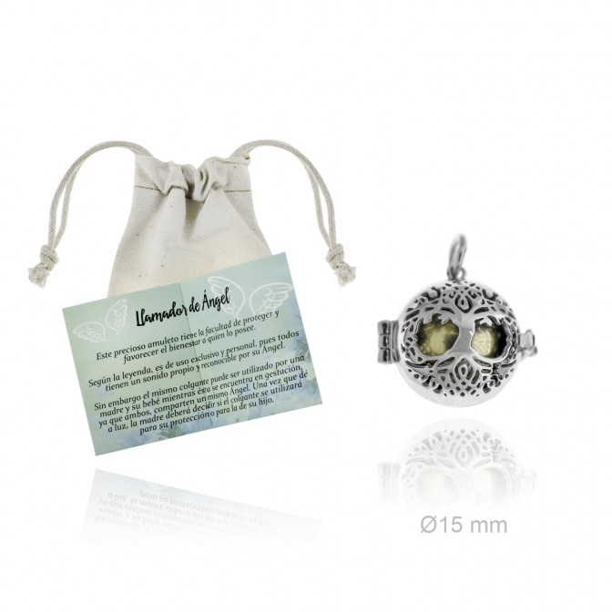 Llamador de Ángel de Plata de Ley