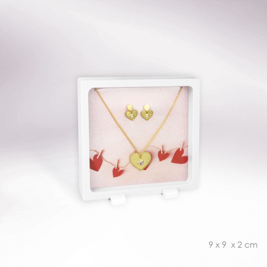 Pack Enamorados - Pendientes y gargantilla