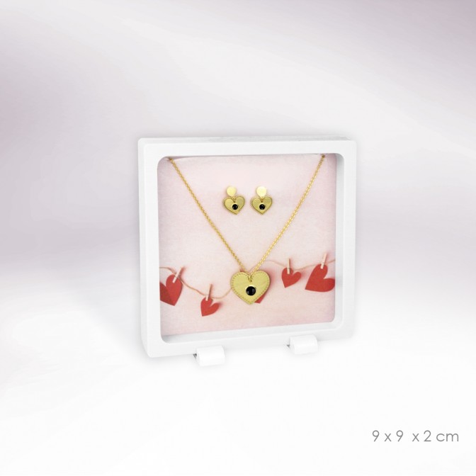 Pack Enamorados - Pendientes y gargantilla