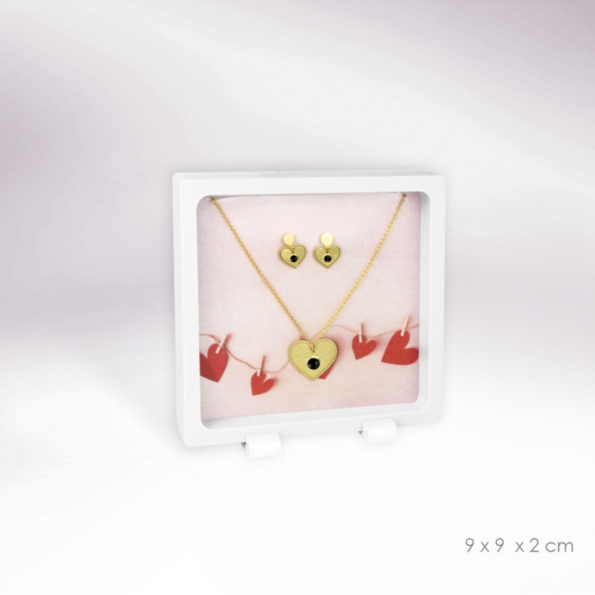 Pack Enamorados - Pendientes y gargantilla
