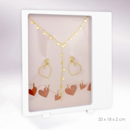 Pack Enamorados - Pendientes y gargantilla