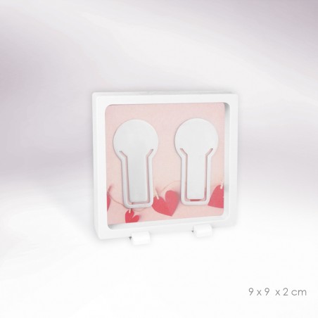 Pack Enamorados - Marcapáginas de Acero