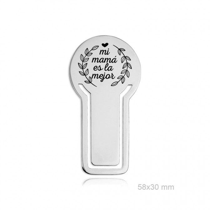 Marcapáginas de Acero