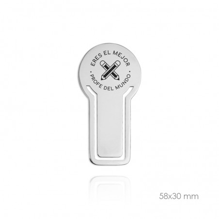 Marcapáginas de Acero