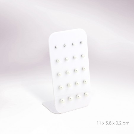 Expositor - 10 pares de pendientes (cierre presión)