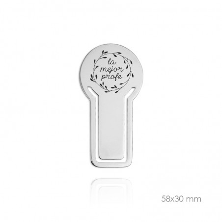 Marcapáginas de Acero