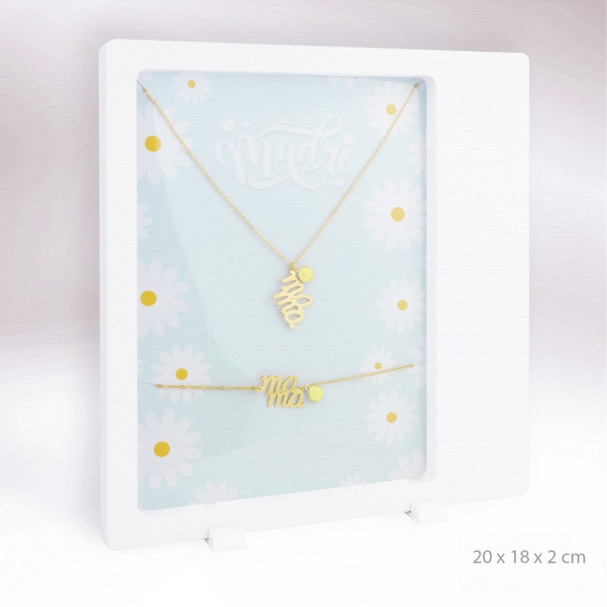 Pack Día del la Madre - Gargantilla y pulsera