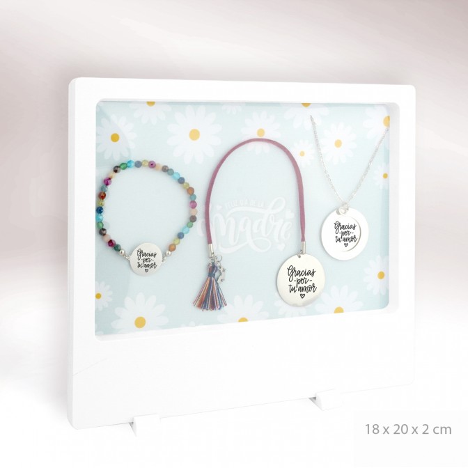Pack Día del la Madre - Gargantilla, pulsera y marcapáginas