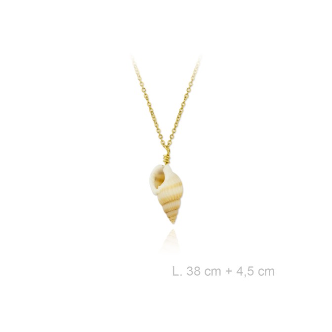 Gargantilla de Plata de Ley y nácar