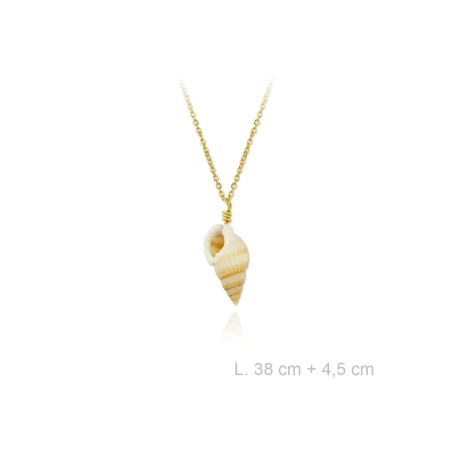 Gargantilla de Plata de Ley y nácar