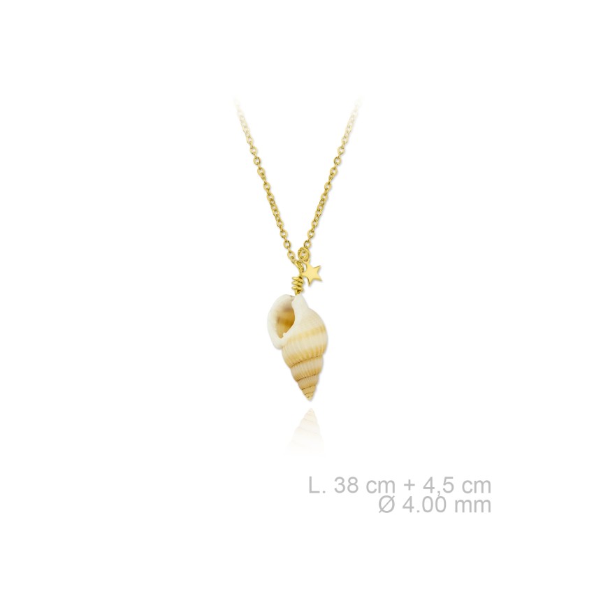 Gargantilla de Plata de Ley y nácar