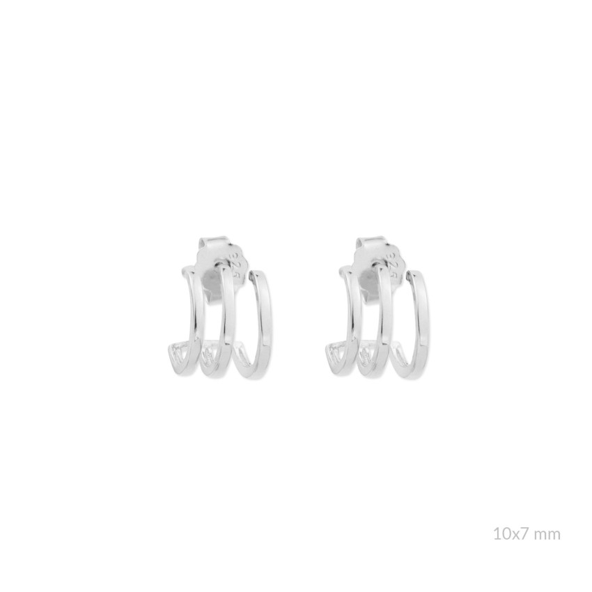 Pendientes de Plata de Ley