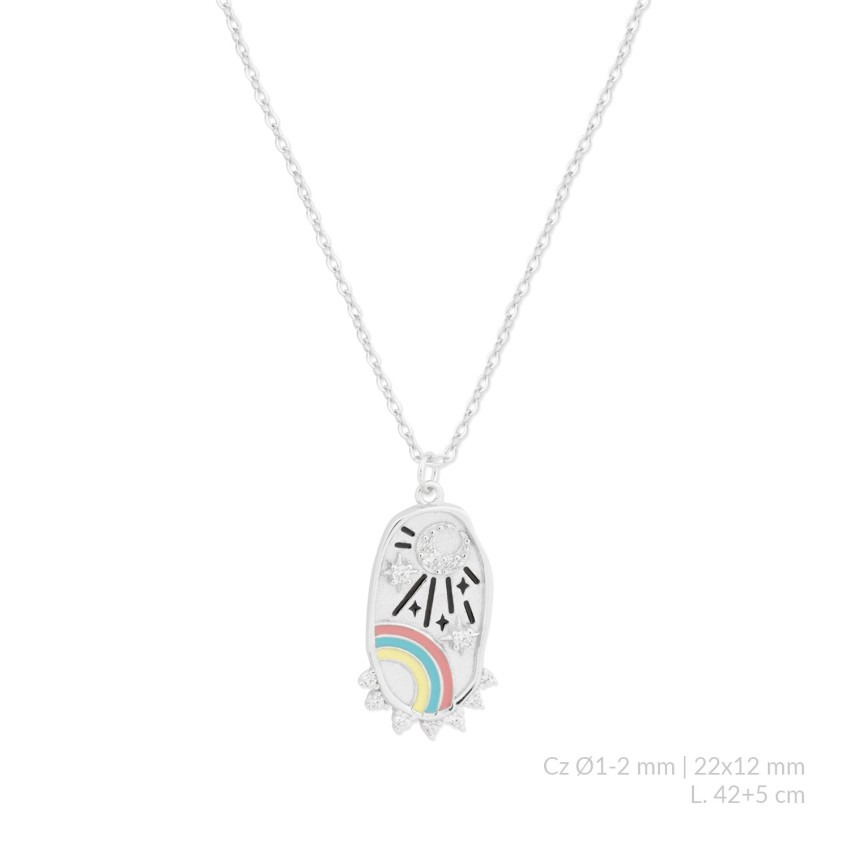 Gargantilla de Plata de Ley