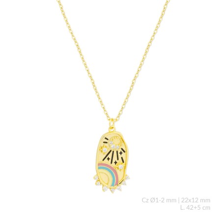 Gargantilla de Plata de Ley