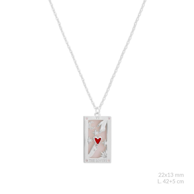 Gargantilla de Plata de Ley con circonitas