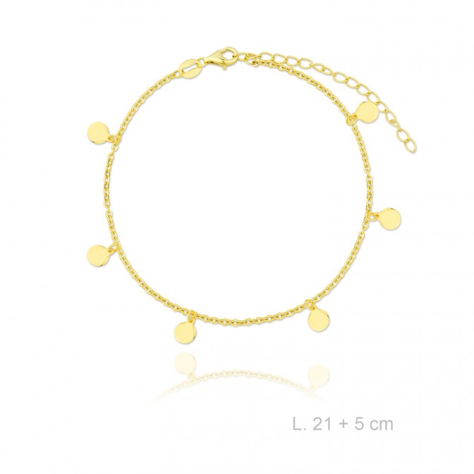 Tobillera de Plata de Ley