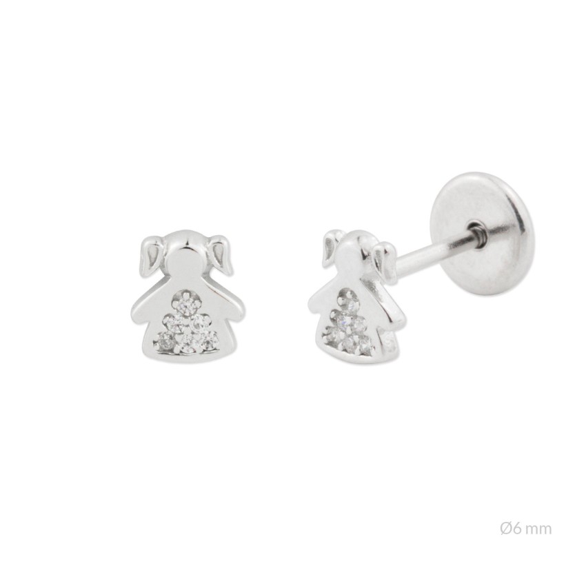 Pendientes de Plata de Ley