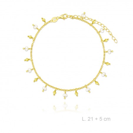 Tobillera de Plata de Ley